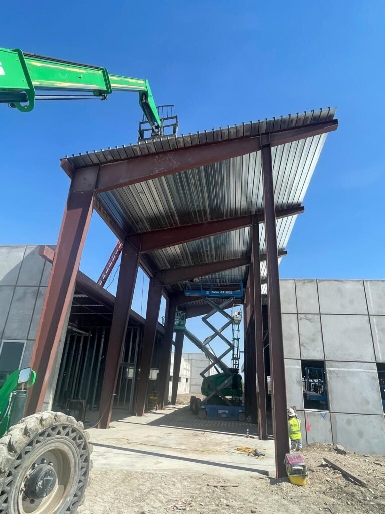 Steel Beam Installation
